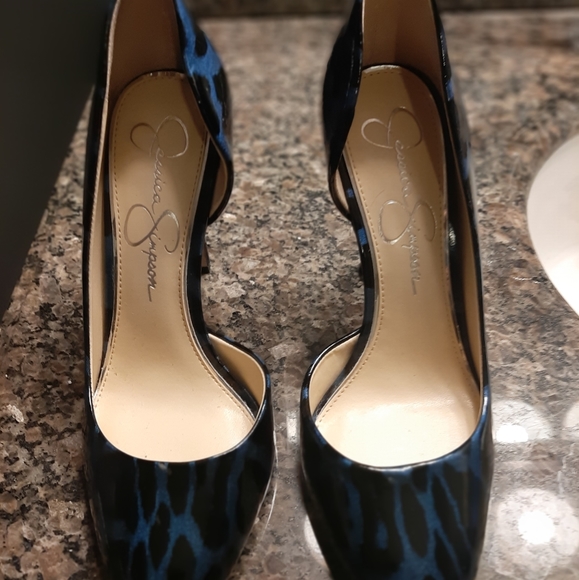 Jessica Simpson Shoes - Jessica Simpson- Blue & Black Pump